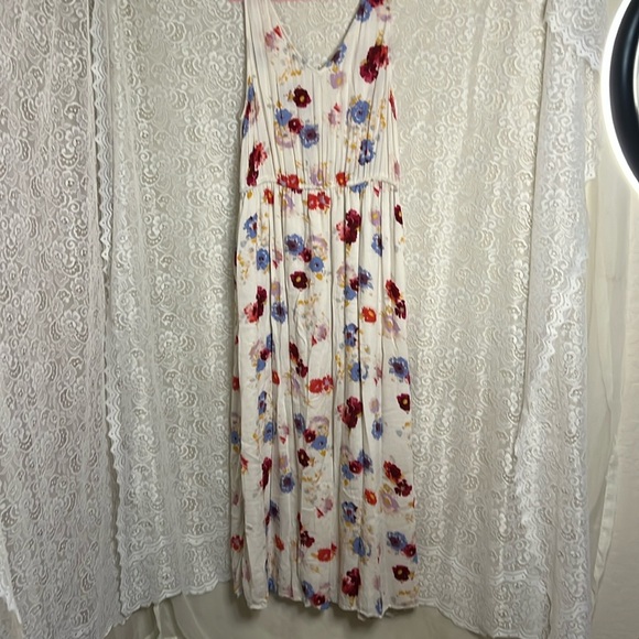 Lucky Brand Floral Maxi Dress - Multicolor - Picture 1 of 6